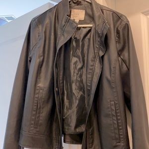 Women’s Black Leather Jacket
